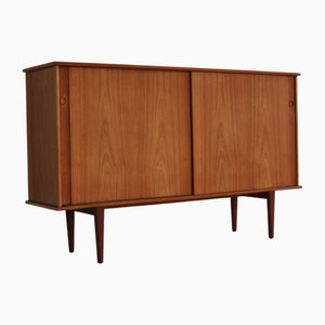 Dänisches Vintage Highboard Wandregal, 1960er