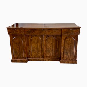 Antikes viktorianisches Sideboard aus Mahagoni, 1850er