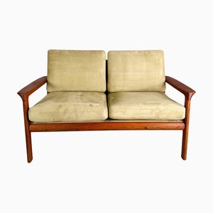 Midcentury Modern Sofa in Teak by Sven Ellekär, 1960