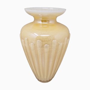 Vase Beige par Michielotto, Italie, 1960s