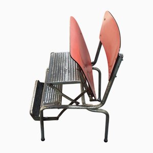 Italian Transformable Ladder Chair, 1950s
