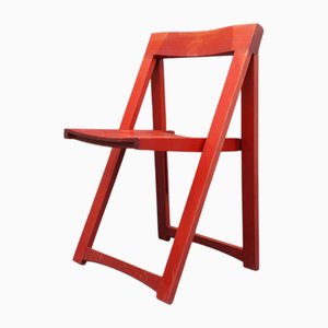 Vintage Folding Chair by Aldo Jacober for Alberto Bazzani, 1960s