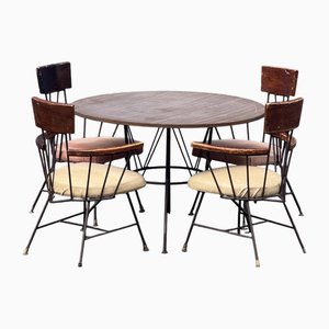 Groupe de Sièges par Richard McCarthy pour Selrite, États-Unis, 1950s, Set de 5