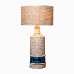 Large Italian Ceramic Floor Lamp by Aldo Londi for Bitossi, 1960s