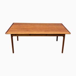 Large Teak Dining Table, Denmark, 1960s