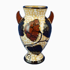 Futuristische Keramikvase im Stil von Squarciarelli, Rom, Italien, 1930er