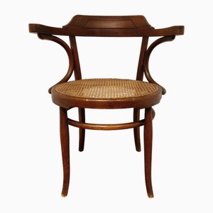 Chaise de Bistrot en Bois Courbé, 1950s