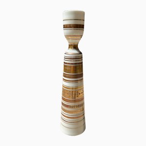 Early Edition Porcelain Quatre Couleurs Series Candleholder by Bjorn Wiinblad for Rosenthal Studio Line, Germany, 1960s