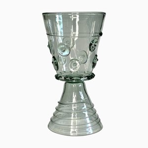 Gobelet Berkemeyer Art en Verre Soufflé à la Bouche de Ittig Glassworks, Allemagne, 1900s