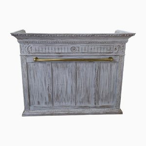 Mostrador de roble, siglo XIX