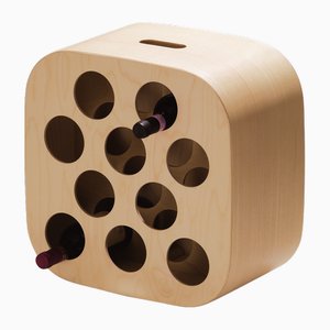 Soporte para botellas de madera de Villahomecollection