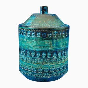 Jarrón Art Déco vintage de cerámica de Aldo Londi, años 30