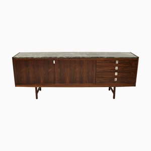 Vintage Marble Top Sideboard attributed to Robert Heritage for Archie Shine, 1960s