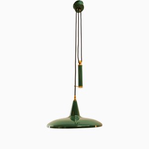 Lampada a sospensione vintage in metallo
