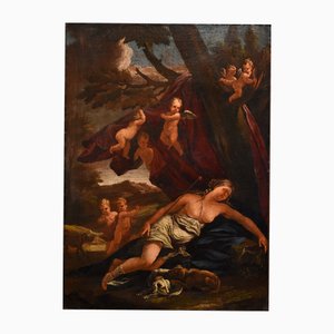 Guillaume Courtois / Il Borgognone, Diana & Cupid, 1650, Oil on Canvas