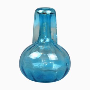 Viktorianische Wasserkaraffe mit Glas, 2 . Set