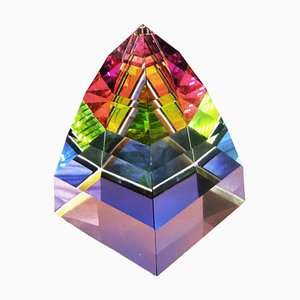 Fermacarte artistico Prisma di Swarovski