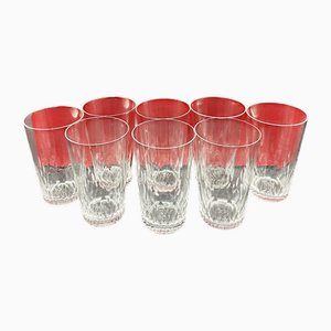Écaille Glasses from Baccarat, Set of 8
