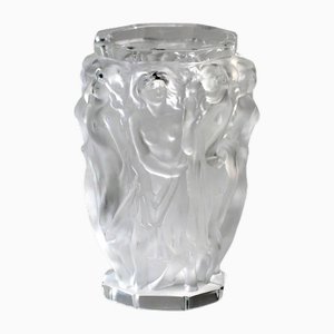 Baccantes Vase in Frosted Glass by Lalique