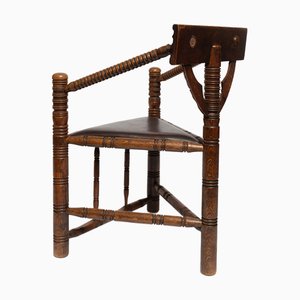 Antique Chair in Pine, 1890s