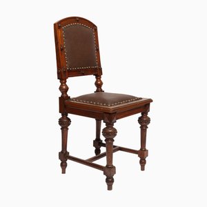 Wilhelminian-Era Chair with Elaborate Carvings and Applications, 1890