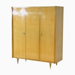 Armario vintage de tres puertas, años 50