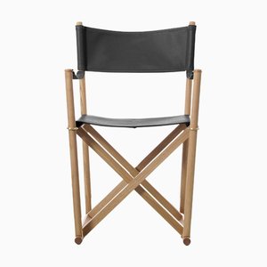 Vintage Folding Safari Chair by Mogens Koch for Rud Rasmussen, 1960s
