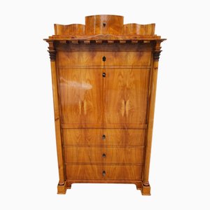 Biedermeier Secretaire in Cherry Wood, 1840