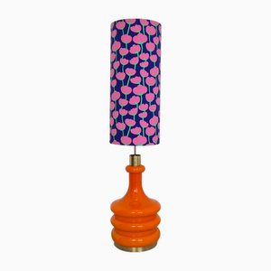 Floor Lamp with Illuminated Glass Base from Peill & Putzler, 1960s