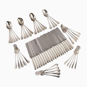 Vintage 20th Century Cutlery Set fin Metal rom F.lli Broggi, Milanm Italy