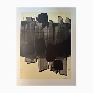Pierre Soulages, Composition, 1959, Photogravure