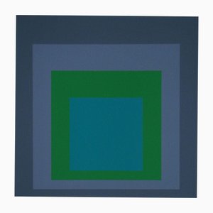 Josef Albers, Homage to the Square, Renewed Hope, 1971, Original Silkscreen Print