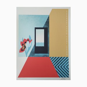 Shepard Fairey (Obey), Ocean Today Desert Tomorrow, 2022, Screenprint