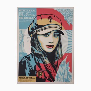 Shepard Fairey (Obey Giant), The Future Is Equal, 2022, Siebdruck