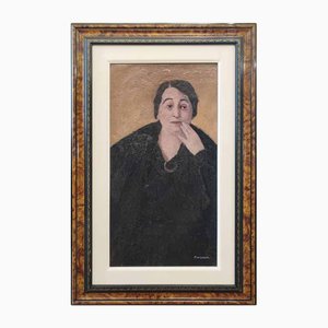 Felice Casorati, Composition, Oil on Canvas, 1929