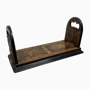 Victorian Brass Book Shelf, 1870s