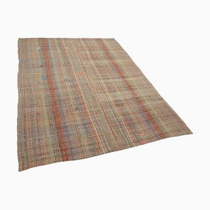 Tapis Kilim Vintage Tissé Plat, Turquie