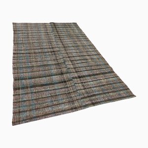 Tapis Kilim Vintage Tissé Plat, Turquie