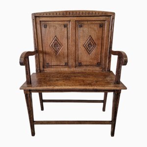 Oak Bench, France,1920s