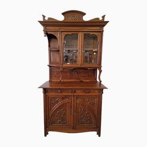 Art Nouveau Oak Buffet, France