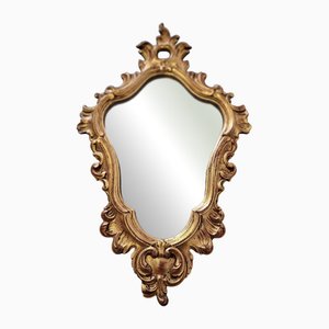 Wood Mirror, Belgium, 1970s