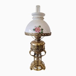 Kerosene Brass Lamp, France