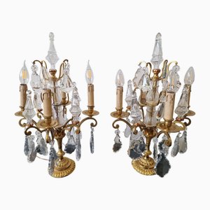 Bronze Table Lamps, Set of 2
