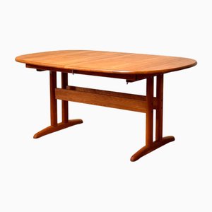 Oval Dining Table by Gangsø, 1980s