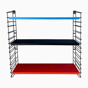 Modulares Vintage Tomado Wandsystem in Blau, Schwarz & Rot von Kajsa & Nils Nisse Strinning