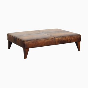 Pouf grande in pelle di pecora