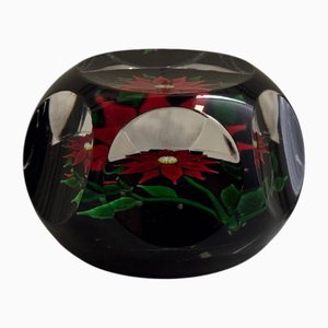 Saint-Louis Briefbeschwerer aus facettiertem Kristallglas, 1970er