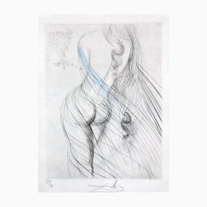 Salvador Dali, The Loves of Cassandra, Lithographie