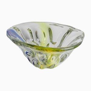 Large Vintage Murano Glass Bowl, 1970s