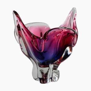 Vintage Murano Glass Bowl, 1970s